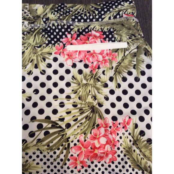 Sofibella Small Tropical Print Tennis Golf Pickle Ball Skort - Picture 4 of 5